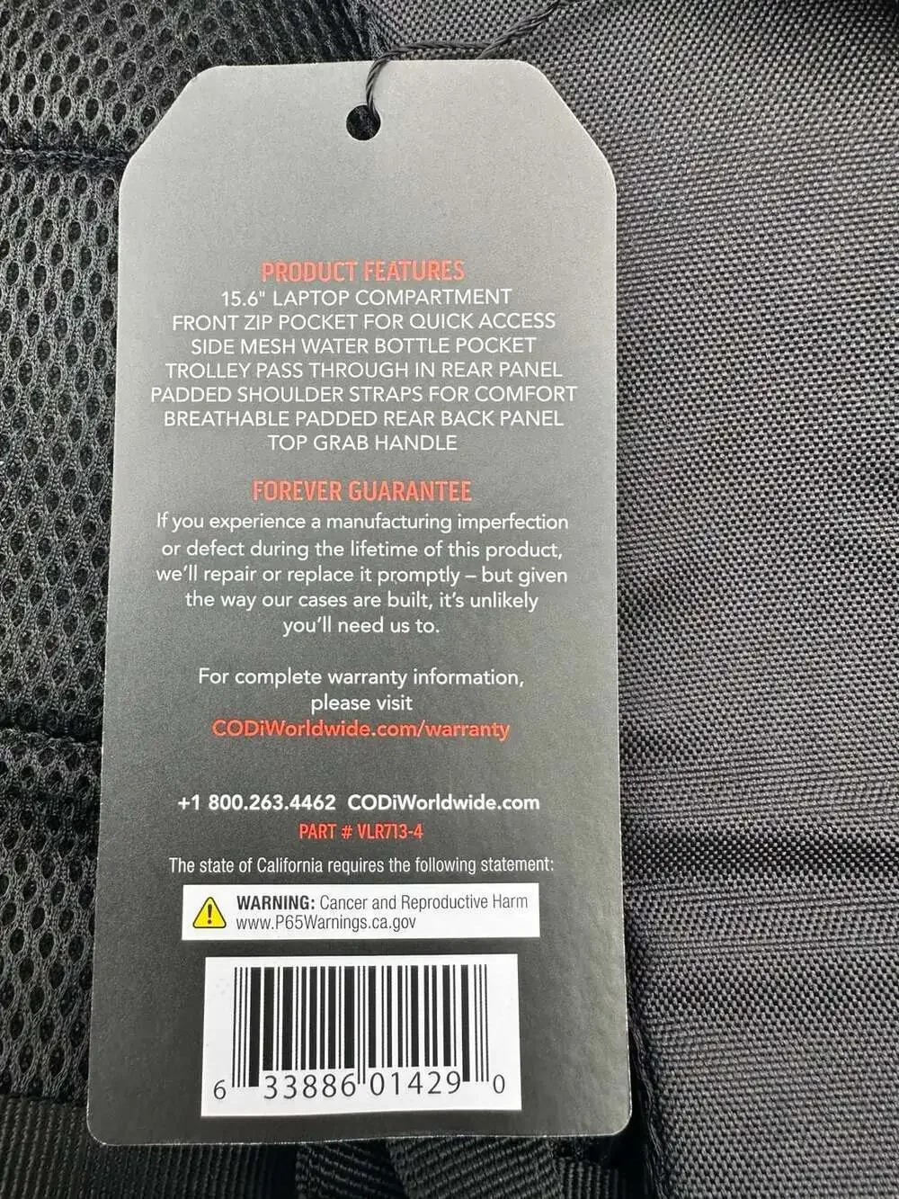 Codi Valore 15.6